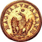 Italy Scudo D'oro Innocent XIII 1723 ND(1723)-III KM# 792 MAGNARVM ALARVM coin reverse