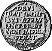 Italy Scudo D'oro Alexander VII ND (1655) KM# 261 DEVS DAT OMNI BVS APFLV ENT BR ET NON IMPRO PERAT coin reverse Italy Scudo D'oro Alexander VII ND (1655) KM# 261 DEVS DAT OMNI BVS APFLV ENT BR ET NON IMPRO PERAT coin reverse