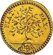 Italy Scudo D'oro Clement XI ND (1720) XX KM# 775 FIAT. PAX. coin reverse Italy Scudo D'oro Clement XI ND (1720) XX KM# 775 FIAT. PAX. coin reverse