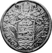 Italy Testone Innocent XI 1686 X KM# 492 INNOCEN XI PONT M A X coin obverse Italy Testone Innocent XI 1686 X KM# 492 INNOCEN XI PONT M A X coin obverse