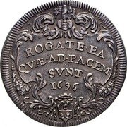 Italy Testone Innocent XII 1696 VI KM# 594 ROGATE EA QVAE AD PACEM SVNT 1695 coin reverse Italy Testone Innocent XII 1696 VI KM# 594 ROGATE EA QVAE AD PACEM SVNT 1695 coin reverse