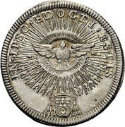 Italy Testone Annibale Albani Sede Vacante 1730 KM# 838 IN IPSO EDOGTI ESTIS coin reverse Italy Testone Annibale Albani Sede Vacante 1730 KM# 838 IN IPSO EDOGTI ESTIS coin reverse