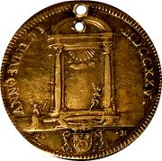 Italy Testone Benedict XIII ND (1725) ND(1725)-I KM# 810 ANNO IUBILAEI MDCCXXV coin reverse Italy Testone Benedict XIII ND (1725) ND(1725)-I KM# 810 ANNO IUBILAEI MDCCXXV coin reverse