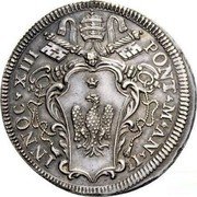 Italy Testone Innocent XIII 1722 ND(1722)-II KM# 789 INNOC XIII PONT M AN II coin obverse