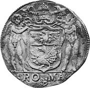 Italy Testone Paul V ND (1612) ND(1612)-VIII KM# 69 RO MA coin reverse Italy Testone Paul V ND (1612) ND(1612)-VIII KM# 69 RO MA coin reverse