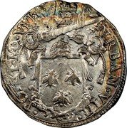 Italy Testone Urban VIII ND (1629) VIII KM# 124 VRBAN VIII PONT M VII coin obverse Italy Testone Urban VIII ND (1629) VIII KM# 124 VRBAN VIII PONT M VII coin obverse