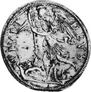 Italy Testone Urbano VIII ND (1638) XIV KM# 193 VIVIT DEVS coin reverse Italy Testone Urbano VIII ND (1638) XIV KM# 193 VIVIT DEVS coin reverse