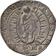 Italy Testone Urban VIII ND (1644) XX KM# 218 SVB TVVM PRAESID RO MA coin reverse Italy Testone Urban VIII ND (1644) XX KM# 218 SVB TVVM PRAESID RO MA coin reverse