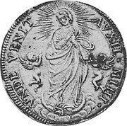 Italy Testone Innocent X ND (1645) II KM# 238 VNDE VENIT AV XII M IIII coin reverse Italy Testone Innocent X ND (1645) II KM# 238 VNDE VENIT AV XII M IIII coin reverse