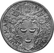Italy Testone Innocent XII ND (1691) I KM# 541 INNOCEN XII PONT M AN I coin obverse Italy Testone Innocent XII ND (1691) I KM# 541 INNOCEN XII PONT M AN I coin obverse