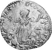 Italy 1/2 Doppia (Ferdinando II) KM# 25 ... PISAS SVP... coin reverse Italy 1/2 Doppia (Ferdinando II) KM# 25 ... PISAS SVP... coin reverse