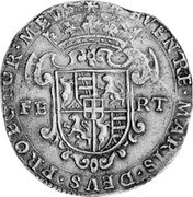 Italy 1/2 Ducatone Carlo Emanuele I 1621 KM# 76 DEVENTRE. MATRIS. DEVS. PROTECTOR. MEVS. coin reverse Italy 1/2 Ducatone Carlo Emanuele I 1621 KM# 76 DEVENTRE. MATRIS. DEVS. PROTECTOR. MEVS. coin reverse