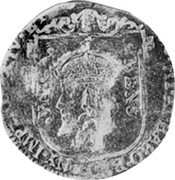 Italy 1/2 Filippo Antonio Teodoro Trivulzio 1676 KM# 12 VNICA MENS CO MVSOCHI XI BARO RETENI IMPERIA XIV ET C coin reverse Italy 1/2 Filippo Antonio Teodoro Trivulzio 1676 KM# 12 VNICA MENS CO MVSOCHI XI BARO RETENI IMPERIA XIV ET C coin reverse