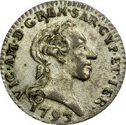 Italy 1/2 Reale Vittorio Amedeo III 1773 KM# 67 VIC AM D G REX SAR CYP ET IER 1793 coin obverse Italy 1/2 Reale Vittorio Amedeo III 1773 KM# 67 VIC AM D G REX SAR CYP ET IER 1793 coin obverse