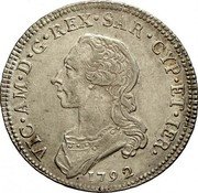 Italy 1/2 Scudo Vittorio Amedeo III 1792 KM# 72 VIC AM D G REX SAR CYP ET IER 1777 coin obverse Italy 1/2 Scudo Vittorio Amedeo III 1792 KM# 72 VIC AM D G REX SAR CYP ET IER 1777 coin obverse