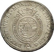 Italy 1/2 Scudo Vittorio Amedeo III 1792 KM# 72 DVX SABAVD ET MONTISFER PRINC PEDEM & coin reverse Italy 1/2 Scudo Vittorio Amedeo III 1792 KM# 72 DVX SABAVD ET MONTISFER PRINC PEDEM & coin reverse