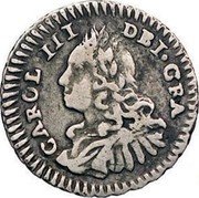 Italy 1/2 Tari (Mezzo Tari) Carlo VI 1731 SM KM# 123 CAROL III DEI GRA coin obverse Italy 1/2 Tari (Mezzo Tari) Carlo VI 1731 SM KM# 123 CAROL III DEI GRA coin obverse