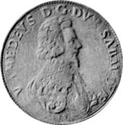 Italy 10 Scudo D'oro 1635 KM# 158 Savoy/ Duchy Trade Coinage coin obverse Italy 10 Scudo D'oro 1635 KM# 158 Savoy/ Duchy Trade Coinage coin obverse