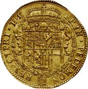 Italy 10 Scudo D'oro Savoy. Vittorio Amedeo I 1635 KM# 146 PRIN. PEDEMON REX. CYPRI. ET. C. coin reverse Italy 10 Scudo D'oro Savoy. Vittorio Amedeo I 1635 KM# 146 PRIN. PEDEMON REX. CYPRI. ET. C. coin reverse
