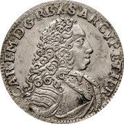 Italy 10 Soldo (1/2 Lira) Carlo Emanuele III. Sardinia 1733 KM# 21 CAR EM D G REX SAR CYP ET IER coin obverse Italy 10 Soldo (1/2 Lira) Carlo Emanuele III. Sardinia 1733 KM# 21 CAR EM D G REX SAR CYP ET IER coin obverse