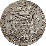 Italy 10 Soldo (1/2 Lira) Carlo Emanuele III. Sardinia 1733 KM# 21 S10 DVX SAB ET MONTISF PRINC PED 1733 coin reverse Italy 10 Soldo (1/2 Lira) Carlo Emanuele III. Sardinia 1733 KM# 21 S10 DVX SAB ET MONTISF PRINC PED 1733 coin reverse