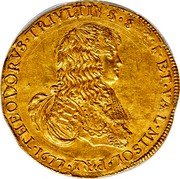 Italy 10 Zecchino Antonio Teodoro Trivulzio 1677 KM# 19 THEODORVS TRIVLVTIV S S I ET VAL MISOL PRI 1677 coin obverse Italy 10 Zecchino Antonio Teodoro Trivulzio 1677 KM# 19 THEODORVS TRIVLVTIV S S I ET VAL MISOL PRI 1677 coin obverse