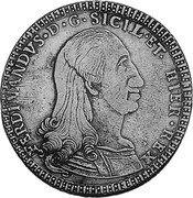 Italy 12 Tari Ferdinand I 1793 Nd-OV KM# 215 FERDINANDVS D G SICIL ET HIER REX coin obverse Italy 12 Tari Ferdinand I 1793 Nd-OV KM# 215 FERDINANDVS D G SICIL ET HIER REX coin obverse