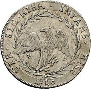 Italy 12 Tari Ferdinando III 1810 VB KM# 245 UTR SIC HIER INFANS HISP 1810 coin reverse Italy 12 Tari Ferdinando III 1810 VB KM# 245 UTR SIC HIER INFANS HISP 1810 coin reverse