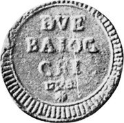 Italy 2 Baiocchi Fasces 1798 KM# 4 DVE BAIOC CHI coin reverse Italy 2 Baiocchi Fasces 1798 KM# 4 DVE BAIOC CHI coin reverse
