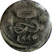 Italy 2 Denari Carlo Emanuele II 1664 KM# 273 1664 coin reverse Italy 2 Denari Carlo Emanuele II 1664 KM# 273 1664 coin reverse