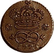 Italy 2 Denari Vittorio Amedeo II 1725 KM# 7 1725 coin reverse Italy 2 Denari Vittorio Amedeo II 1725 KM# 7 1725 coin reverse
