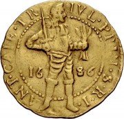 Italy 2 Ducati Antonio Gaetano Trivulzio-Gallio 1686 KM# 33 ANT. CAIE. TR-IVL. PRIN. S. R. I. 16 86 coin obverse Italy 2 Ducati Antonio Gaetano Trivulzio-Gallio 1686 KM# 33 ANT. CAIE. TR-IVL. PRIN. S. R. I. 16 86 coin obverse