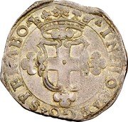 Italy 2 Fiorini Carlo Emanuele I 1626 KM# 73.3 IN HOC EGO SPERABO coin reverse Italy 2 Fiorini Carlo Emanuele I 1626 KM# 73.3 IN HOC EGO SPERABO coin reverse