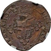 Italy 2 Fiorini (Carlo Emanuele I) KM# 87 IN HOC EGO SPERABO 1629 coin reverse Italy 2 Fiorini (Carlo Emanuele I) KM# 87 IN HOC EGO SPERABO 1629 coin reverse