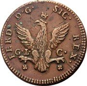 Italy 2 Grani Ferdinando III 1776 GLC KM# 197 FERD D G SIC REX G L C coin obverse Italy 2 Grani Ferdinando III 1776 GLC KM# 197 FERD D G SIC REX G L C coin obverse