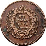 Italy 2 Grani Ferdinando III 1776 GLC KM# 197 VT COMMO DIVS 1782 coin reverse Italy 2 Grani Ferdinando III 1776 GLC KM# 197 VT COMMO DIVS 1782 coin reverse