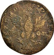 Italy 2 Grani Ferdinando I 1793 Nd-OV KM# 220 FERD D G SIC REX ND OV coin obverse Italy 2 Grani Ferdinando I 1793 Nd-OV KM# 220 FERD D G SIC REX ND OV coin obverse