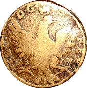 Italy 2 Grani Ferdinand IV von Bourbon 1795 Nd-OV KM# 230 FERD D G SIC REX  N D' O V coin obverse Italy 2 Grani Ferdinand IV von Bourbon 1795 Nd-OV KM# 230 FERD D G SIC REX  N D' O V coin obverse