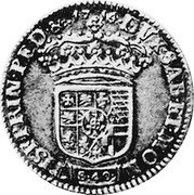 Italy 2 Lira (40 Soldi) Vittorio Amedeo II. Savoy 1714 KM# 358 DVX SAB ET MON TISF PRIN PED &C coin reverse Italy 2 Lira (40 Soldi) Vittorio Amedeo II. Savoy 1714 KM# 358 DVX SAB ET MON TISF PRIN PED &C coin reverse