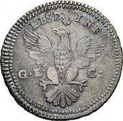 Italy 2 Tari Ferdinand I 1785 GLC KM# 201 HISP INF G L C coin reverse Italy 2 Tari Ferdinand I 1785 GLC KM# 201 HISP INF G L C coin reverse