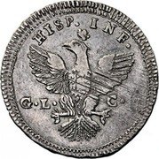 Italy 2 Tari Ferdinand I 1786 GLC KM# 202 HISP INF G L C coin reverse Italy 2 Tari Ferdinand I 1786 GLC KM# 202 HISP INF G L C coin reverse