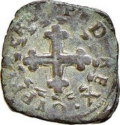 Italy 3 Denari Savoy Coinage 1636 KM# 156 PRINC PED REX CYPRI coin reverse Italy 3 Denari Savoy Coinage 1636 KM# 156 PRINC PED REX CYPRI coin reverse
