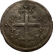 Italy 3 Quattrino (1 Soldo) Fian Gastone 1679 KM# 36 16 79 coin reverse Italy 3 Quattrino (1 Soldo) Fian Gastone 1679 KM# 36 16 79 coin reverse