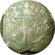 Italy 4 Grossi Carlo Emanuele I. Savoy 1618 KM# 50 FE RT; CAR. EM. D.G. DVX. SAB. P. P. coin obverse Italy 4 Grossi Carlo Emanuele I. Savoy 1618 KM# 50 FE RT; CAR. EM. D.G. DVX. SAB. P. P. coin obverse