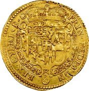 Italy 4 Scudo D'oro Vittorio Amedeo I 1634 KM# 151 PRIN. PEDEM - REX. CYPRI. ET. C. coin reverse