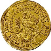 Italy 4 Scudo D'oro Francesco Giacinto ND KM# 162 DEDVCET. NOS. MIRABILITER. DEXTERA. TVA. coin reverse Italy 4 Scudo D'oro Francesco Giacinto ND KM# 162 DEDVCET. NOS. MIRABILITER. DEXTERA. TVA. coin reverse