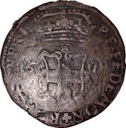 Italy 5 Soldo (Carlo Emanuele II. Savoy) KM# 222 P P PEDEMON REGES CYPRI coin reverse Italy 5 Soldo (Carlo Emanuele II. Savoy) KM# 222 P P PEDEMON REGES CYPRI coin reverse