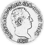 Italy 50 Centesimi Carlo Felice 1827 AL//P (b) KM# 124.2 CAR FELIX D G REX SAR CYP ET HIER 1827 coin obverse Italy 50 Centesimi Carlo Felice 1827 AL//P (b) KM# 124.2 CAR FELIX D G REX SAR CYP ET HIER 1827 coin obverse