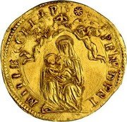 Italy 6 Ducati (Odoardo Farnese) FR# 910 MILLE CLIPEI PENDENT coin reverse Italy 6 Ducati (Odoardo Farnese) FR# 910 MILLE CLIPEI PENDENT coin reverse