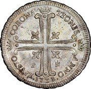 Italy 6 Tari Carlo. Sicily 1735 FN KM# 149 FAVSTO CORONA TIONIS ANNO F N 1735 coin reverse Italy 6 Tari Carlo. Sicily 1735 FN KM# 149 FAVSTO CORONA TIONIS ANNO F N 1735 coin reverse